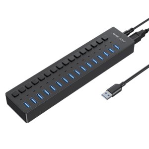 ACASIS 16口USB3.0分线器ABS塑料面板